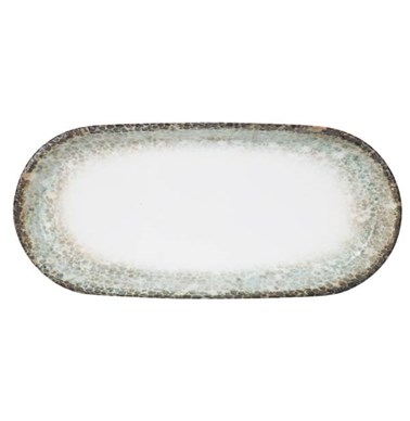 TANJURIĆ OVALNI RUST GREEN 14 CM
