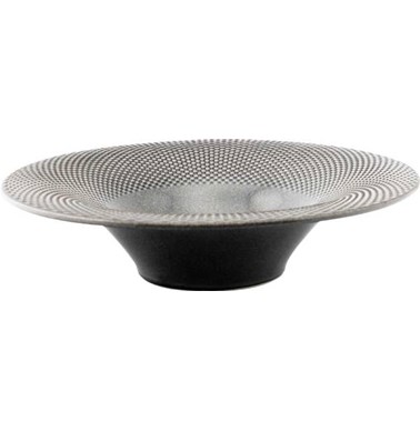 PASTA PLATE PANIO ANTHRACITE 28 CM 