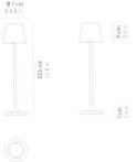 LAMPA STOLNA POLDINA MICRO 27,5 CM