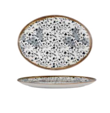 TANJUR OVALNI FLUER AMBER 32 CM