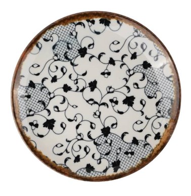 TANJUR PLITKI  FLUER AMBER 21 CM