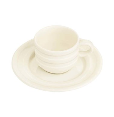 ŠALICA S TANJURIĆEM PERLA 90MM